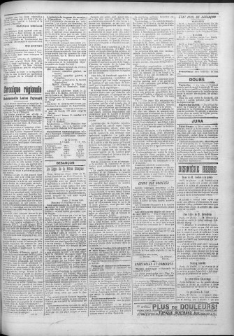 25/02/1899 - La Franche-Comté : journal politique de la région de l'Est