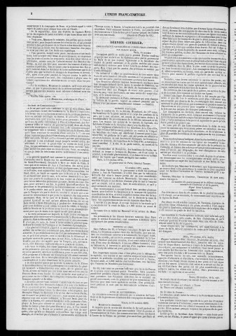 21/10/1870 - L'Union franc-comtoise [Texte imprimé]