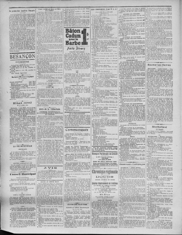 21/04/1925 - La Dépêche républicaine de Franche-Comté [Texte imprimé]