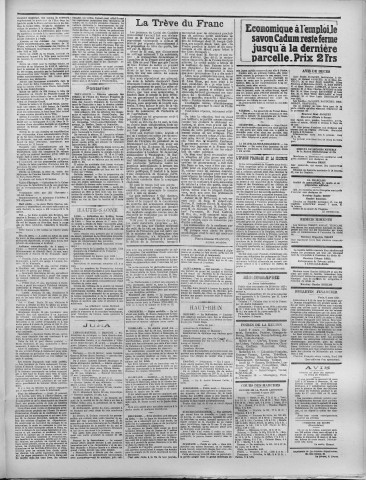 07/03/1925 - La Dépêche républicaine de Franche-Comté [Texte imprimé]