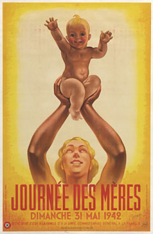 Journée des mères : Dimanche 31 mai 1942, affiche