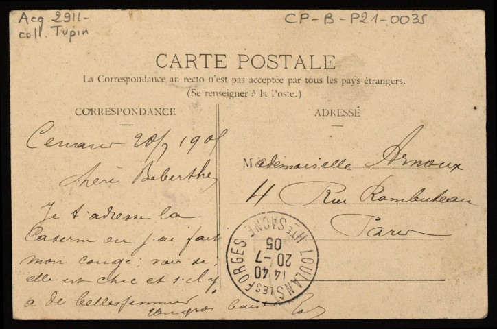 Besançon - Casernes de la Butte [image fixe] , 1904/1905