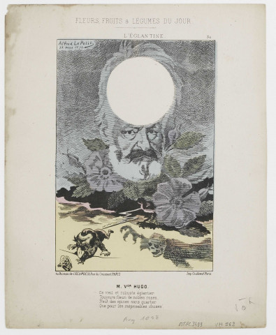 L'Eglantine [image fixe] / Alfred Le Petit  ; Imp. Coulboeuf Au Bureau de L'Eclipse, 1871