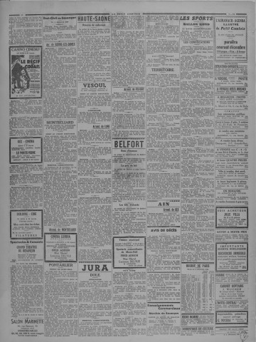 06/12/1940 - Le petit comtois [Texte imprimé] : journal républicain démocratique quotidien