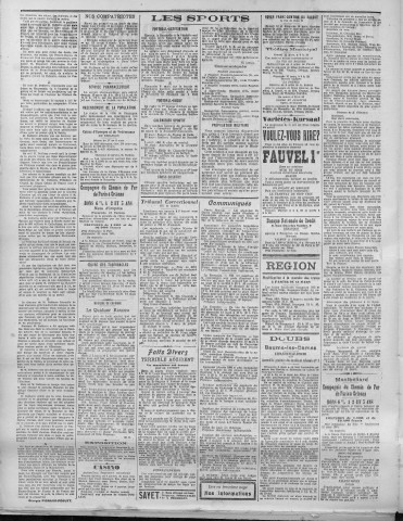 12/03/1921 - La Dépêche républicaine de Franche-Comté [Texte imprimé]