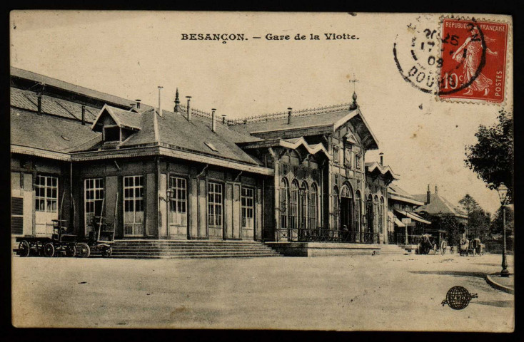 Besançon - Besançon - Gare de la Viotte. [image fixe] S.F.N.G.R., 1904/1908
