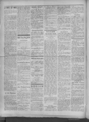 21/03/1918 - La Dépêche républicaine de Franche-Comté [Texte imprimé]