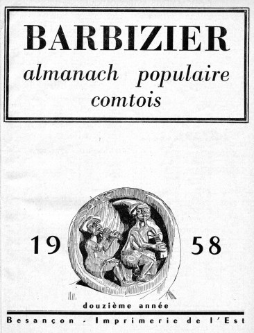Barbizier [Texte imprimé] 1958