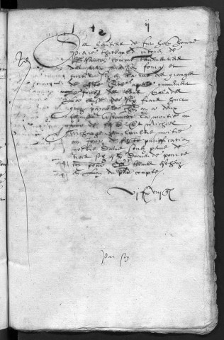 Comptes de la Ville de Besançon, recettes et dépenses, Compte de Claude Cabet (1er juin 1607 - 31 mai 1608)