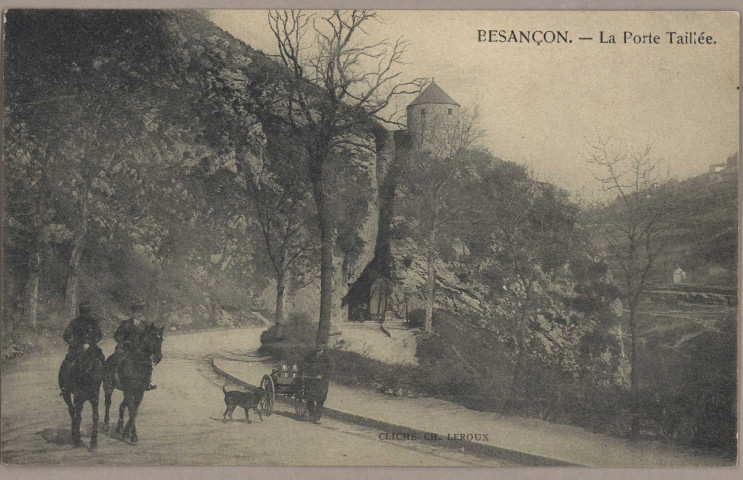 Besançon. Le Doubs et la Porte Taillée [image fixe] , 1904/1930