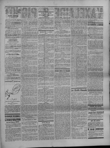29/11/1915 - La Dépêche républicaine de Franche-Comté [Texte imprimé]
