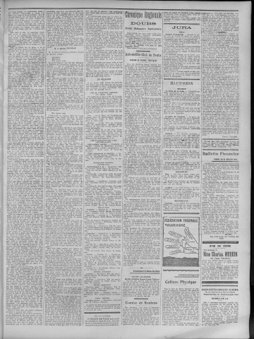 14/07/1913 - La Dépêche républicaine de Franche-Comté [Texte imprimé]