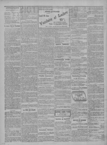 25/06/1926 - Le petit comtois [Texte imprimé] : journal républicain démocratique quotidien