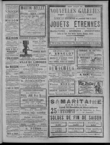 11/12/1904 - La Dépêche républicaine de Franche-Comté [Texte imprimé]