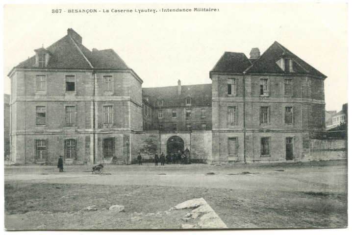 Besançon. La Caserne Lyautey (Intendance Militaire) [image fixe] , 1904/1930