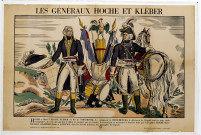 Les généraux Hoche et Kléber, affiche