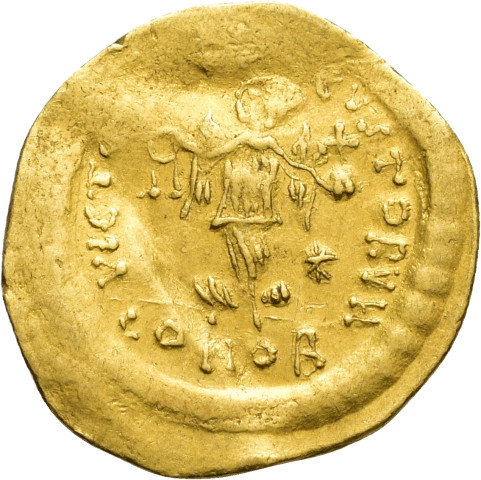 A.GX.198 - pièce de monnaie ; tremissis