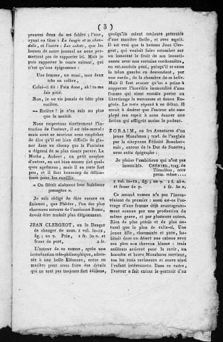 03/02/1799 - Le Nouvelliste littéraire [Texte imprimé]