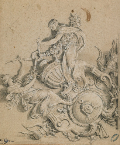 Etude pour un motif décoratif