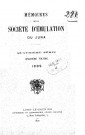 01/01/1889 - Mémoires de la Société d'émulation du Jura [Texte imprimé]