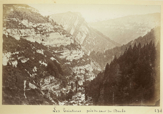 Les Ceintures près du saut du Doubs