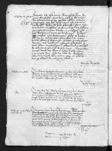 Comptes de la Ville de Besançon, recettes et dépenses, Compte de Pierre de Chaffoy (1er janvier - 31 décembre 1497)