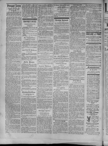 20/04/1917 - La Dépêche républicaine de Franche-Comté [Texte imprimé]