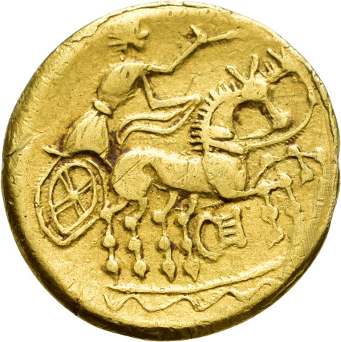 A.X25LUX.1 - pièce de monnaie ; statère