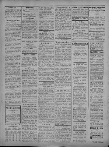 30/04/1920 - La Dépêche républicaine de Franche-Comté [Texte imprimé]