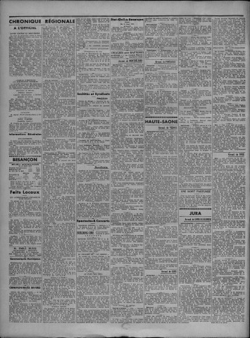 22/03/1934 - Le petit comtois [Texte imprimé] : journal républicain démocratique quotidien