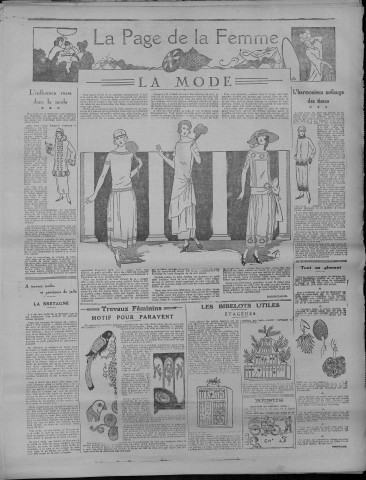 22/11/1923 - La Dépêche républicaine de Franche-Comté [Texte imprimé]