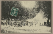 Besançon - Fêtes des 13, 14 et 15 Août 1910 - Concours de Pompes à Chamars. [image fixe] , 1904/1910