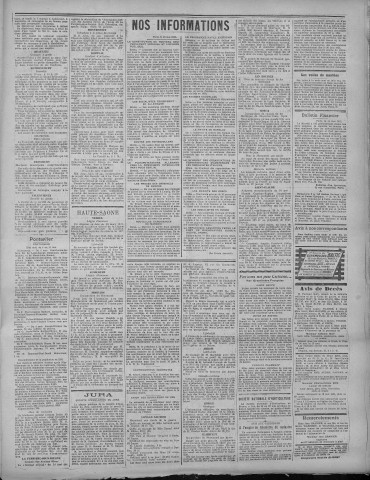 16/05/1921 - La Dépêche républicaine de Franche-Comté [Texte imprimé]