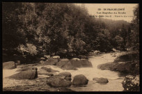 Les Rapides du Doubs. Après la Chute (lieu di : Réserves des truites) [image fixe] , Besançon : Edition des Nouvelles Galeries, 1904/1916
