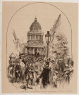 25 mai 1885 : la manifestation des étudiants. [image fixe] / Guillaume F. sc. , 1885