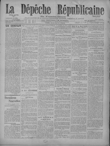 17/06/1920 - La Dépêche républicaine de Franche-Comté [Texte imprimé]