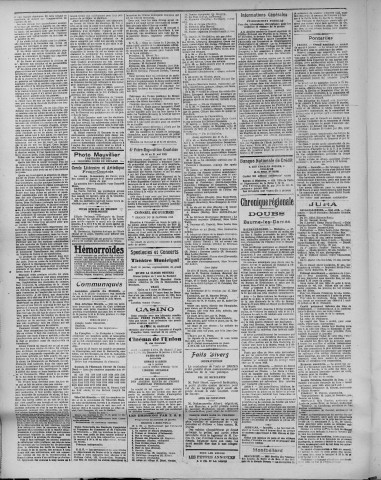 14/01/1925 - La Dépêche républicaine de Franche-Comté [Texte imprimé]