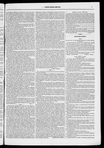 27/08/1852 - L'Union franc-comtoise [Texte imprimé]