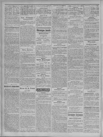 05/03/1909 - La Dépêche républicaine de Franche-Comté [Texte imprimé]