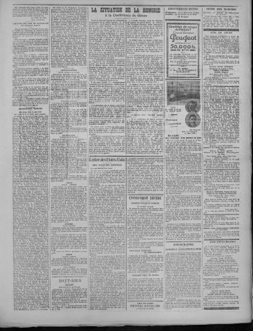 14/04/1922 - La Dépêche républicaine de Franche-Comté [Texte imprimé]