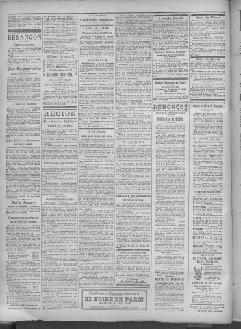 05/03/1918 - La Dépêche républicaine de Franche-Comté [Texte imprimé]