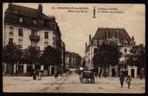 Besançon. - Hôtel des Bains - Avenue Carnot et entrée du Casino [image fixe] , Besançon : Les Editions C. L. B. Besançon, 1904/1930