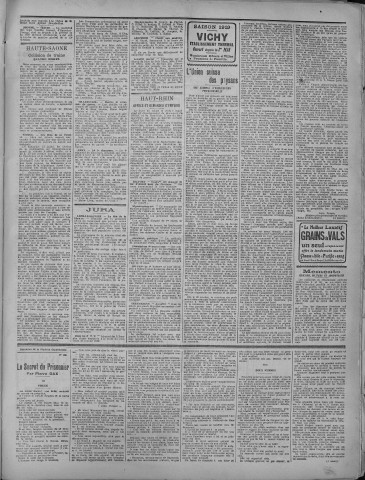 15/07/1919 - La Dépêche républicaine de Franche-Comté [Texte imprimé]