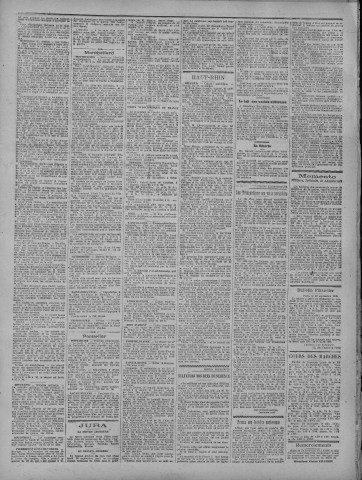 22/09/1920 - La Dépêche républicaine de Franche-Comté [Texte imprimé]