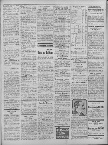 23/11/1912 - La Dépêche républicaine de Franche-Comté [Texte imprimé]