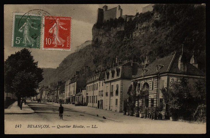 Besançon. - Quartier Rivotte. [image fixe] , Paris : Lévy Fils & Cie, 1900-1921