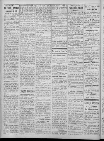 05/01/1914 - La Dépêche républicaine de Franche-Comté [Texte imprimé]