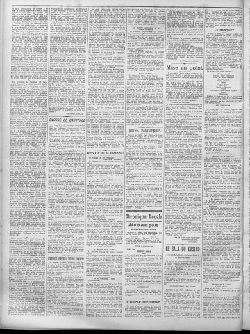 22/09/1913 - La Dépêche républicaine de Franche-Comté [Texte imprimé]