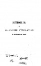 01/01/1861 - Mémoires de la Société d'émulation du Doubs [Texte imprimé]