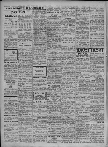 17/07/1937 - Le petit comtois [Texte imprimé] : journal républicain démocratique quotidien